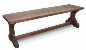 Лавка Ирбея №6 L-180 (массив сосны, старение) - Мебельная компания "ИРБЕЯ" - Производство мебели