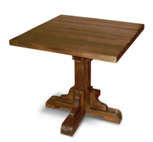 Стол Ирбея №6 80х80 (массив сосны, старение) - Мебельная компания "ИРБЕЯ" - Производство мебели