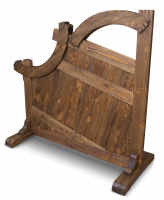 Перегородка декоративная угловая 150*150 (массив сосны, старение) - Мебельная компания "ИРБЕЯ" - Производство мебели