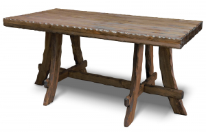 Стол Ирбея №11  160*80 (массив сосны, старение) - Мебельная компания "ИРБЕЯ" - Производство мебели