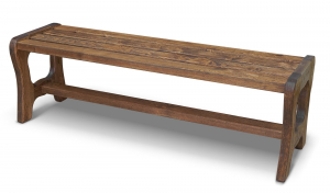 Лавка Ирбея №1 L-160 (массив сосны, старение) - Мебельная компания "ИРБЕЯ" - Производство мебели