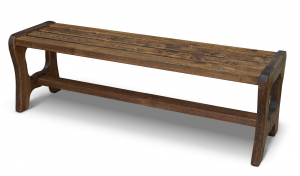 Лавка Ирбея №1 L-180 (массив сосны, старение) - Мебельная компания "ИРБЕЯ" - Производство мебели