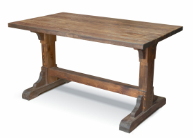 Стол Ирбея №6 120*80  (массив сосны, старение) - Мебельная компания "ИРБЕЯ" - Производство мебели
