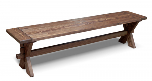 Лавка  Ирбея №10 L-180 (массив сосны, старение) - Мебельная компания "ИРБЕЯ" - Производство мебели