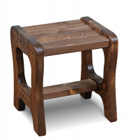 Табурет Ирбея №1 (массив сосны, старение) - Мебельная компания "ИРБЕЯ" - Производство мебели