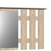 Вешалка навесная  1000 с зеркалом - Мебельная компания "ИРБЕЯ" - Производство мебели